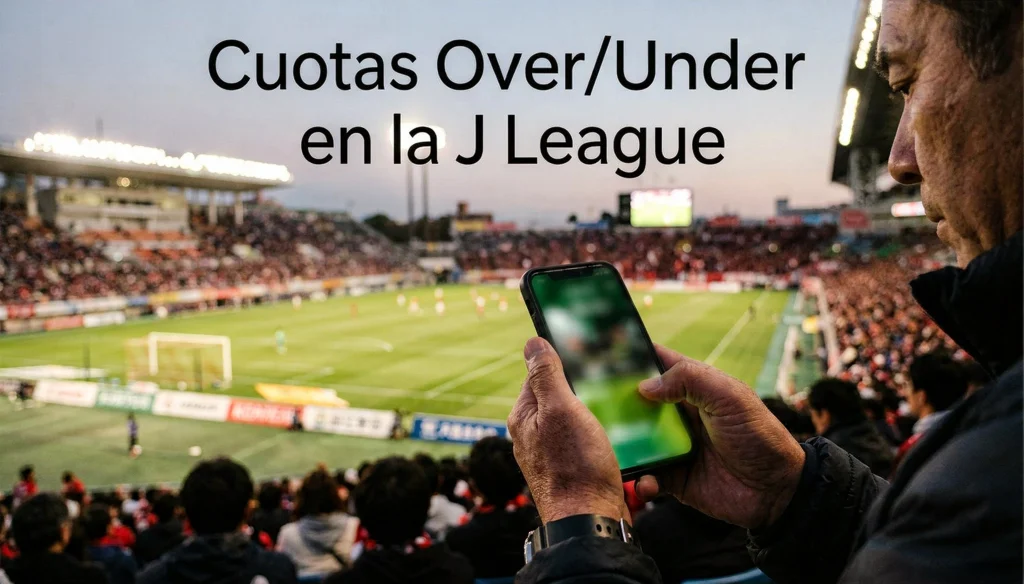 Cuotas Over/Under en la J League: comparativa y valor esperado
